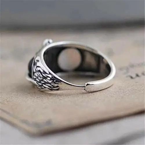 Other Owl Eyes Ring Adjustable Size ONE SIZE - 3 Thumbnail