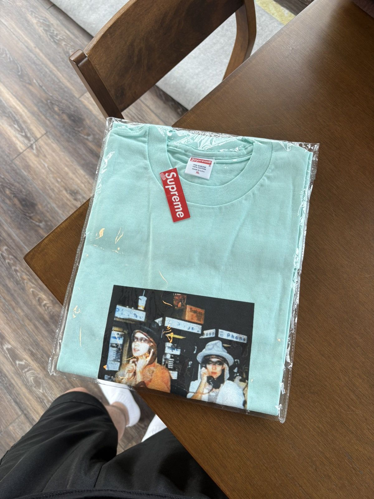 Supreme Supreme Malcom McLaren Buffalo Gals Tee SS09 Blue Size US XL / EU 56 / 4 - 1 Thumbnail