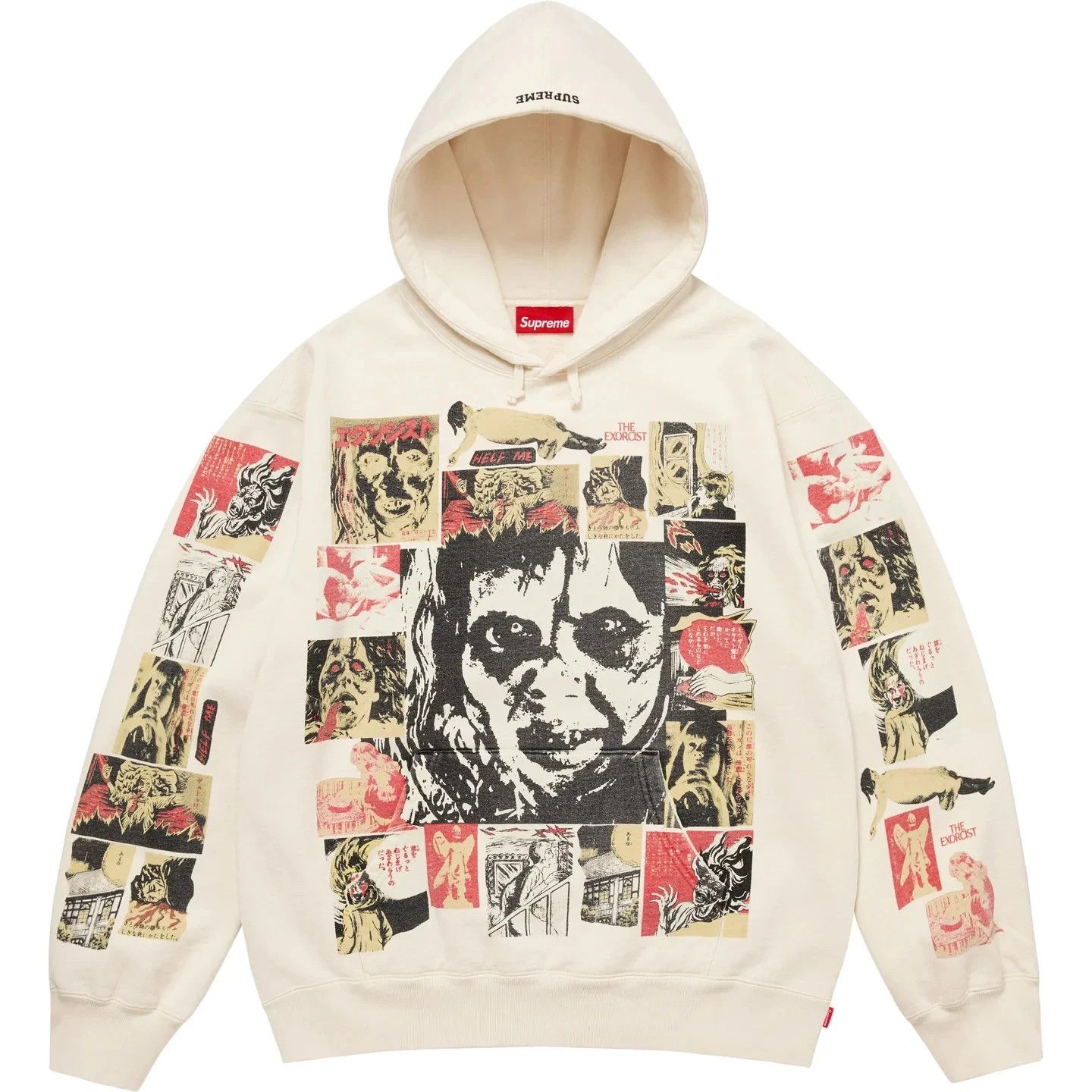 Supreme Supreme FW25 Exorcist Hooded Sweatshirt Natural Size S New Size US S / EU 44-46 / 1 - 4 Thumbnail