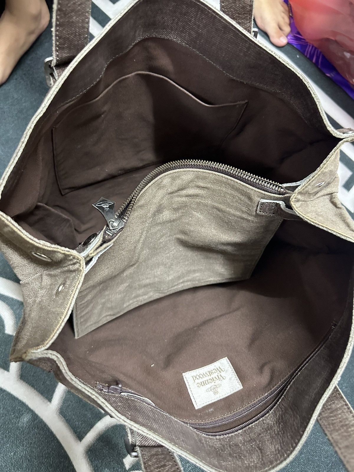 Vivienne Westwood Rare Vivienne Westwood canvas tote bag Size ONE SIZE - 7 Thumbnail