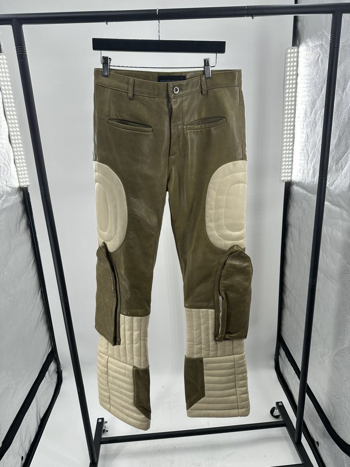 Who Decides War Who decides wore leather biker pants Size US 30 / EU 46 - 1 Thumbnail