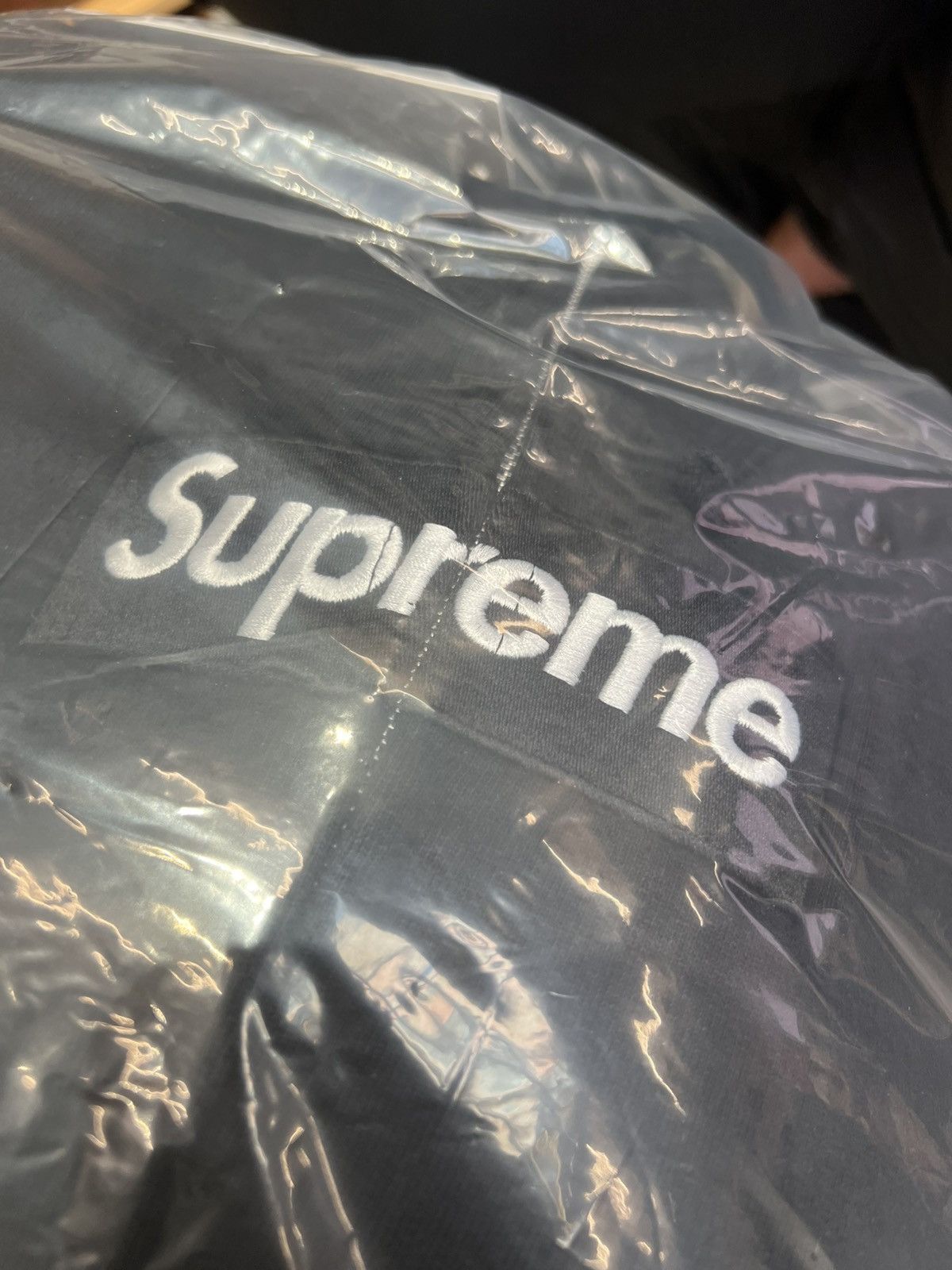 Maison Margiela × Supreme Black Supreme Box Logo Zip-Up Size US XL / EU 56 / 4 - 4 Thumbnail