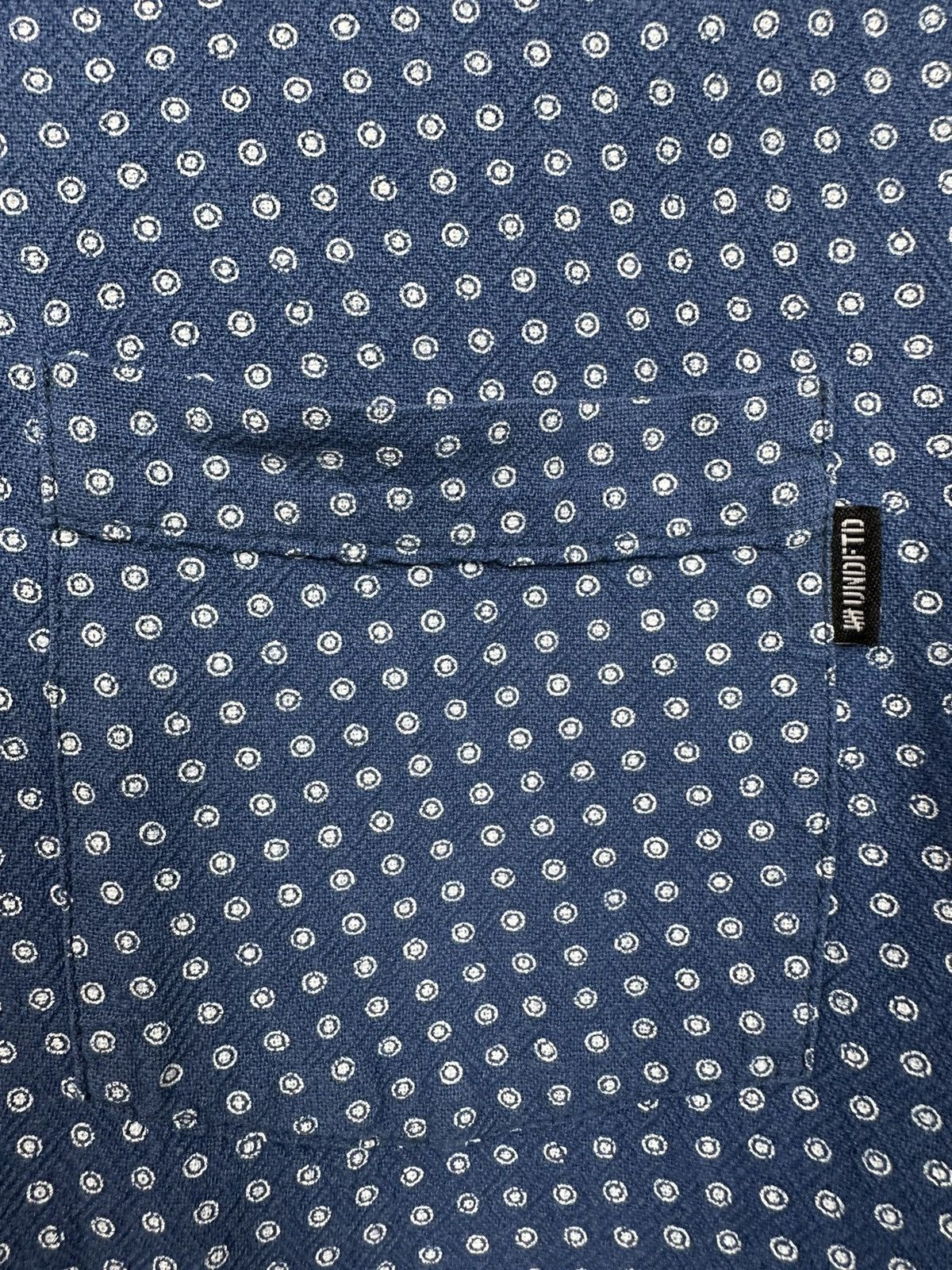 Undefeated Undefeated Button up shirt Men Blue printed Size US M / EU 48-50 / 2 - 9 Thumbnail