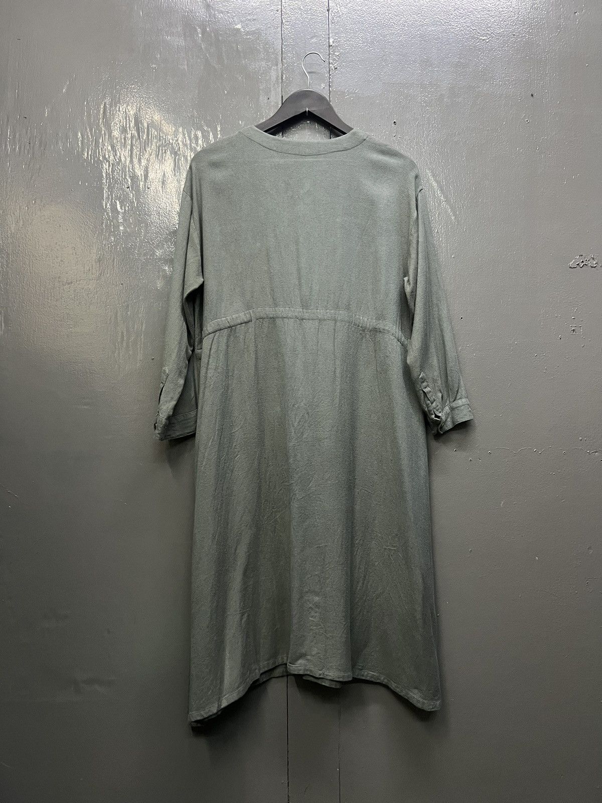 Japanese Brand Womens Shirt Long Dresses Size L / US 10 / IT 46 - 4 Thumbnail
