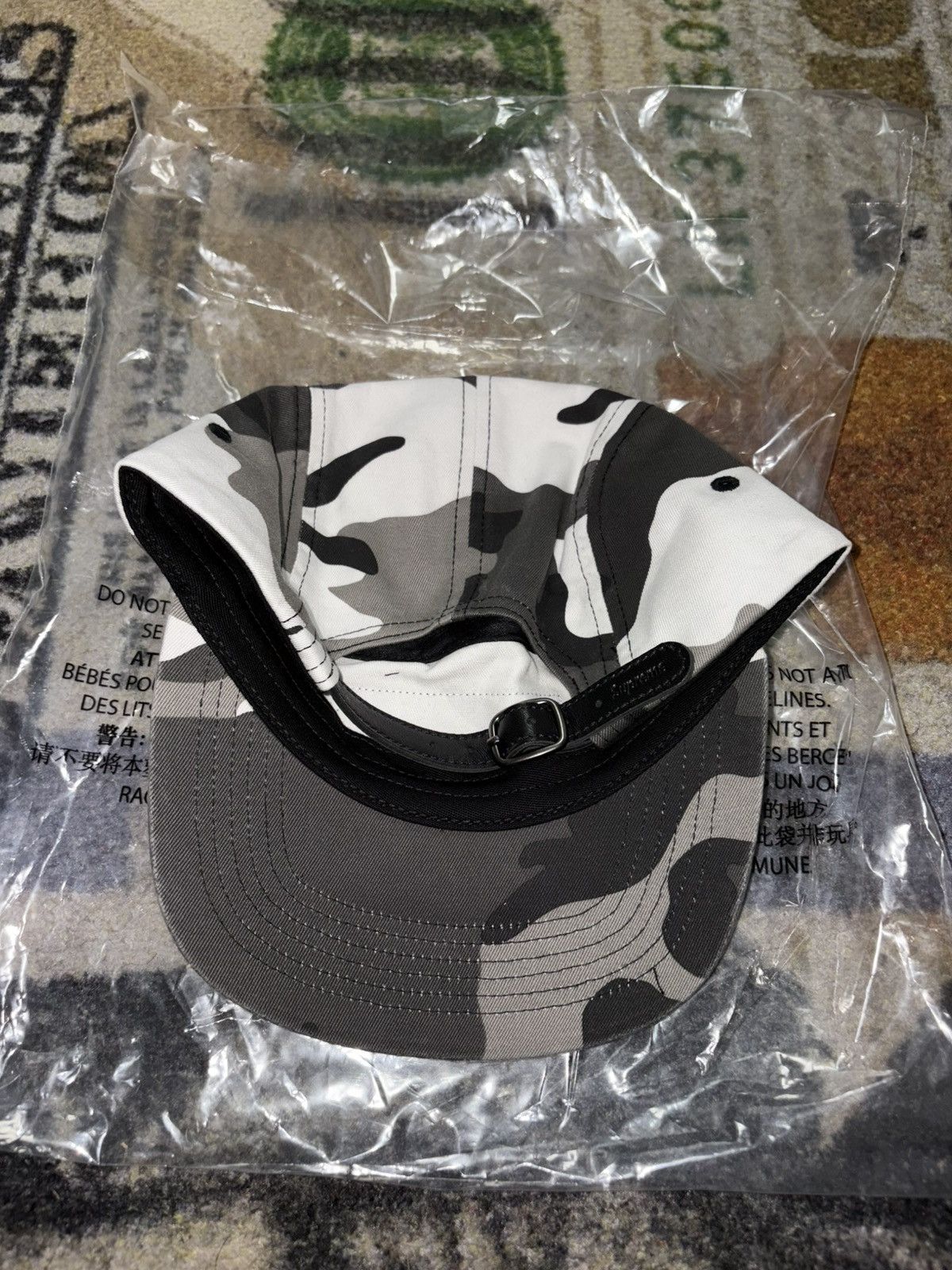 Supreme Supreme Washed Chino Twill Camp Cap Snow Camo (SS26) Size ONE SIZE - 3 Thumbnail
