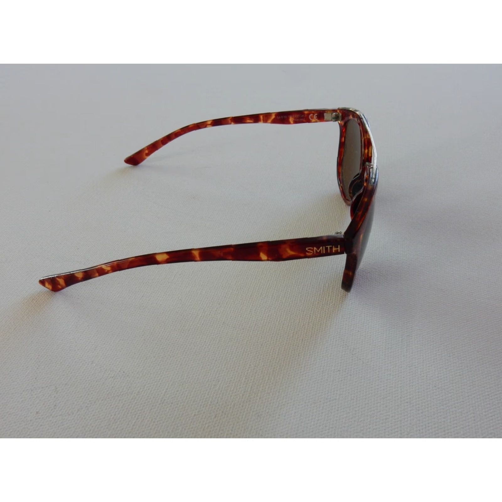 Vintage Smith ARMS ONLY Sunglasses Men 54mm Brown Tortoise Yellow Clayton 90s Size ONE SIZE - 2 Thumbnail