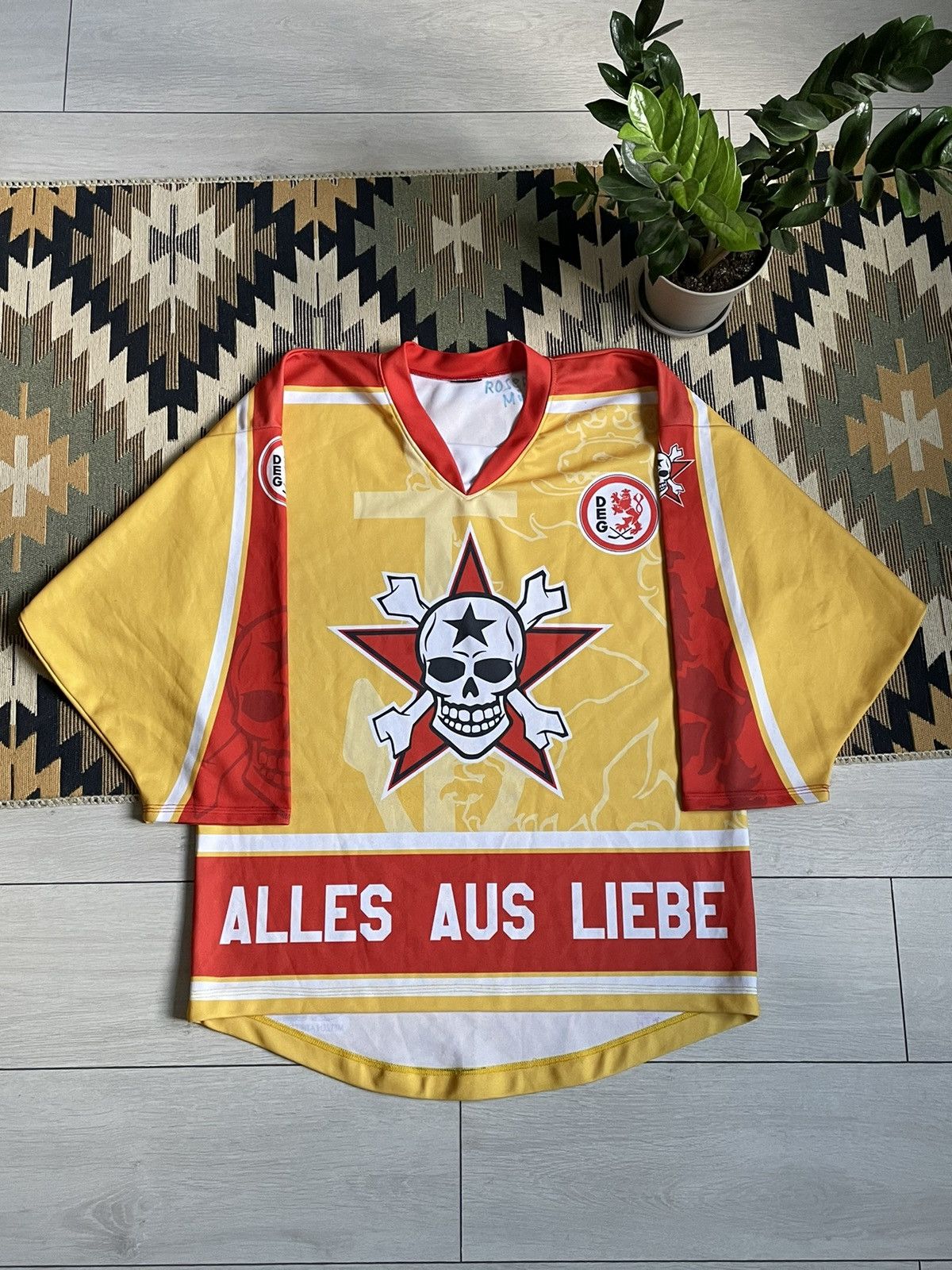 RARE! DEG X Die Toten Hosen Hockey Jersey Alles Aus Liebe