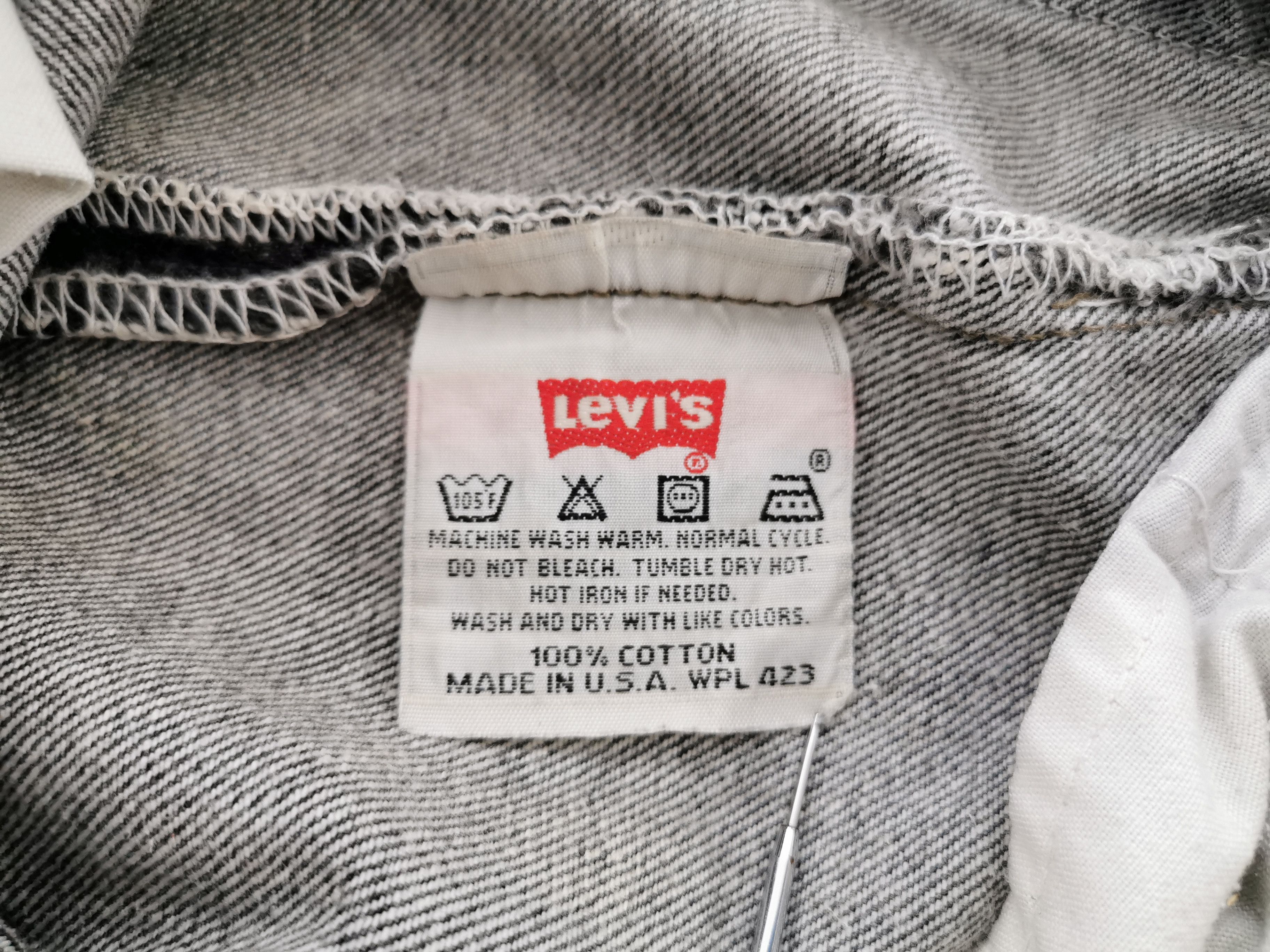 Levi's Vintage 90's Levis Lot 501 Denim Made In USA Size 30/30x32 Size US 30 / EU 46 - 9 Thumbnail
