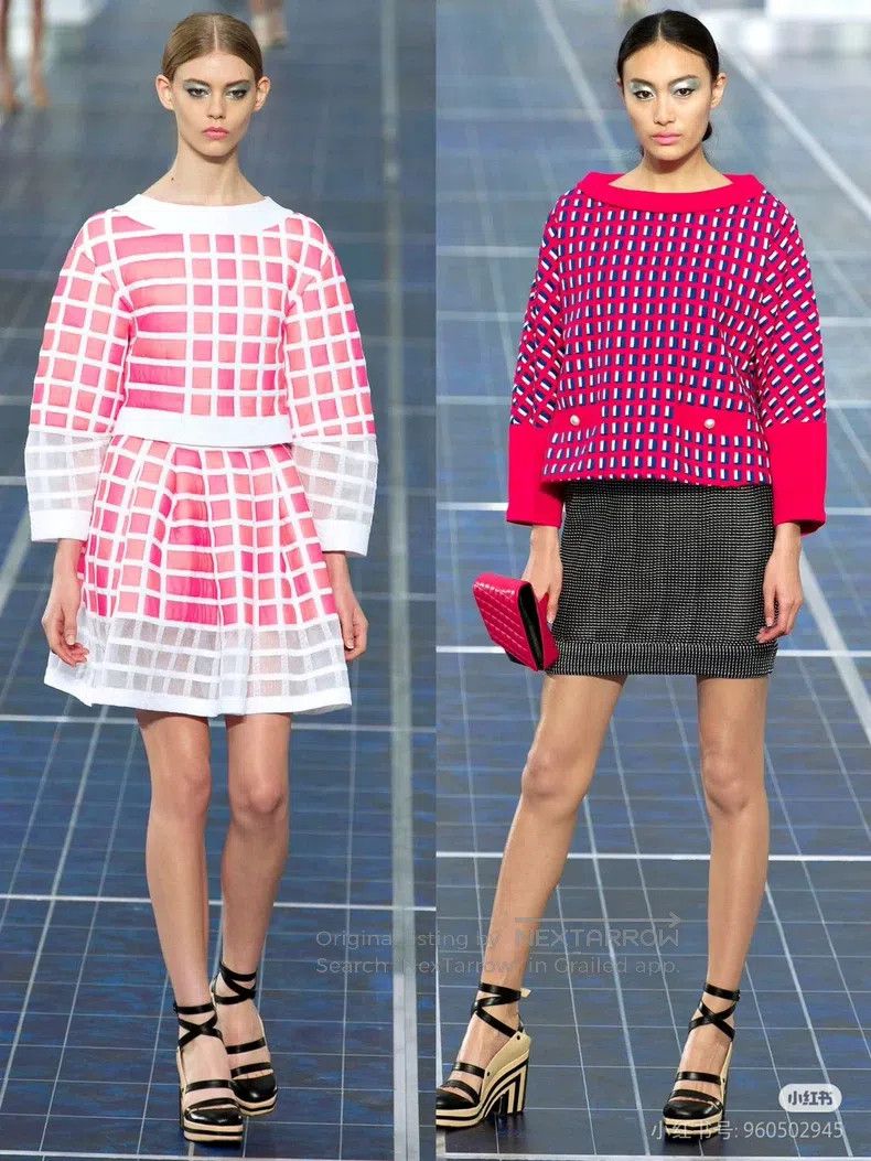 Chanel Chanel 13 Spring and Summer Windmill Series Red Plaid Pear Size XS / US 0-2 / IT 36-38 - 9 Thumbnail