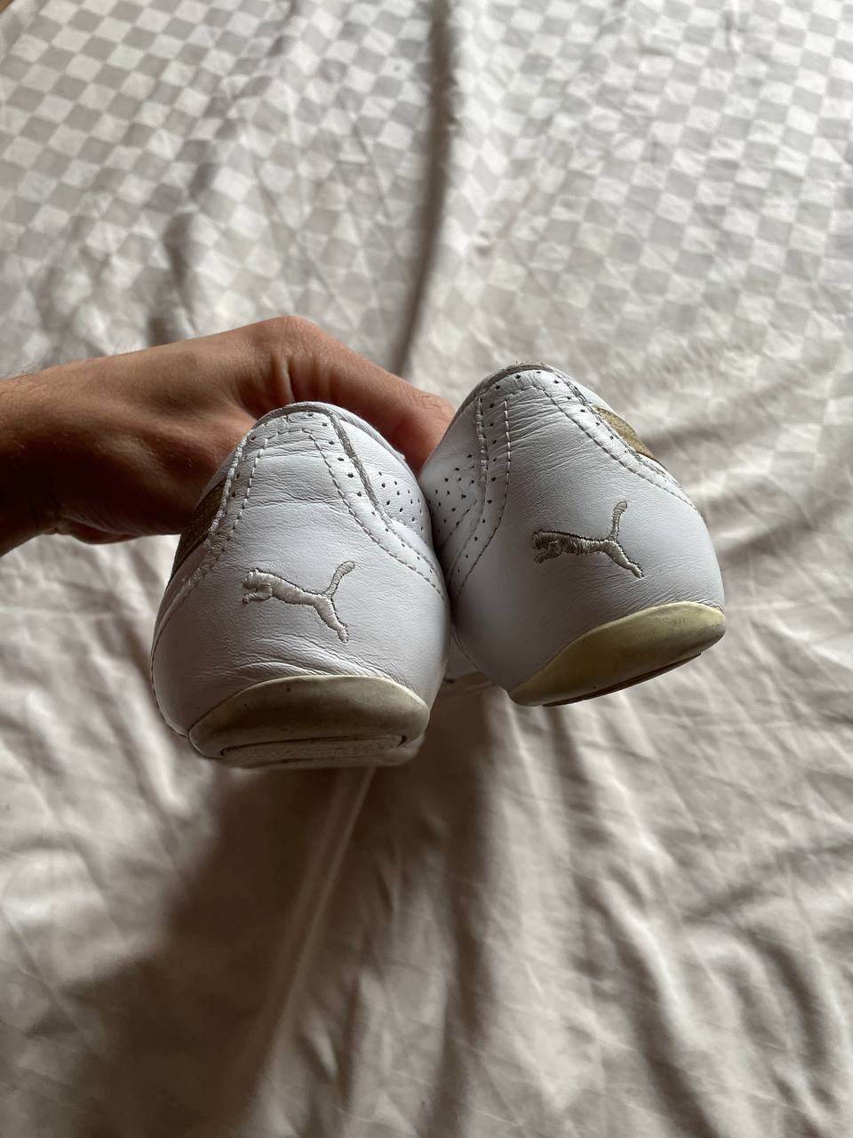 Puma Vintage Puma Speedcat Leather White Sneakers Hype Y2K 7 US Size US 7 / EU 40 - 7 Thumbnail