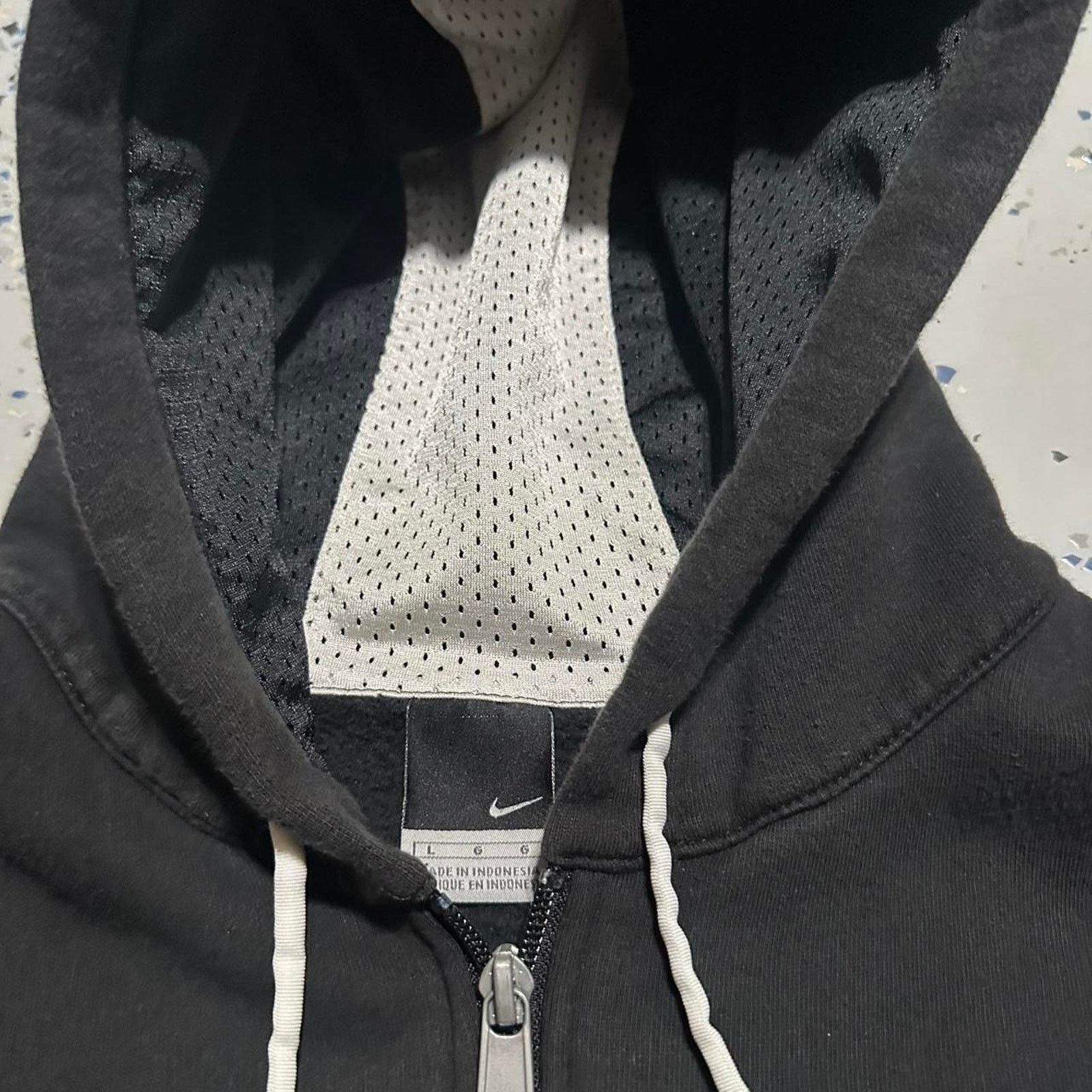 Nike Vintage 00s Nike Air Black Zip Up Jacket Size US XL / EU 56 / 4 - 3 Thumbnail