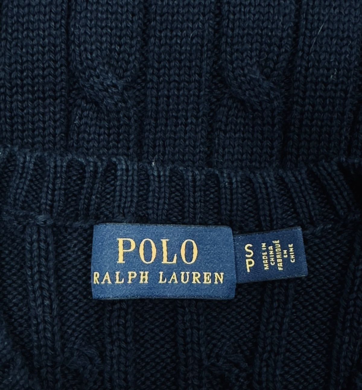 Polo Ralph Lauren Polo Ralph Lauren Cable Knit Cotton Sweater size S Size S / US 4 / IT 40 - 9 Thumbnail