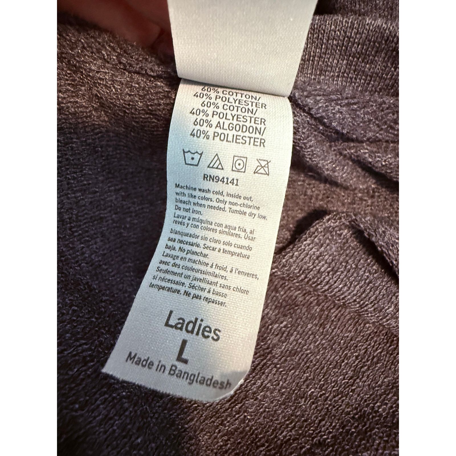 Other Instant Message University Charcoal Pullover Women L - A018 Size L / US 10 / IT 46 - 5 Thumbnail