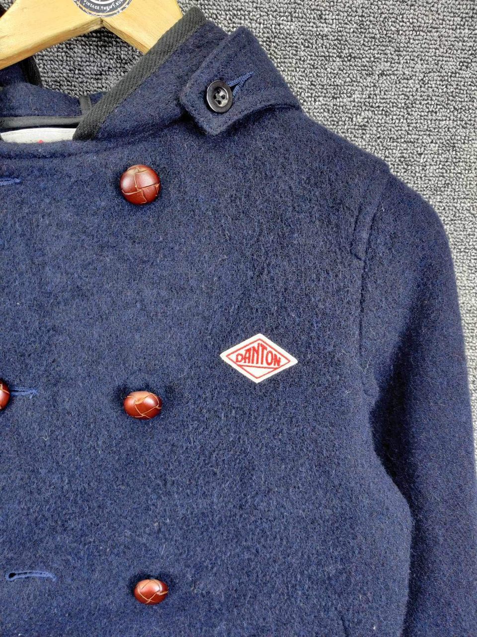 Danton Danton Vetements De Travail Double Breasted Wool Coat Size US M / EU 48-50 / 2 - 10 Thumbnail