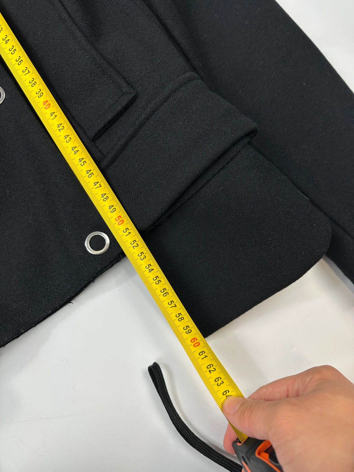 Maison Margiela Margiela Line6 FW06 Black Wool Short Double-Breasted Jacket Size M / US 6-8 / IT 42-44 - 17 Thumbnail
