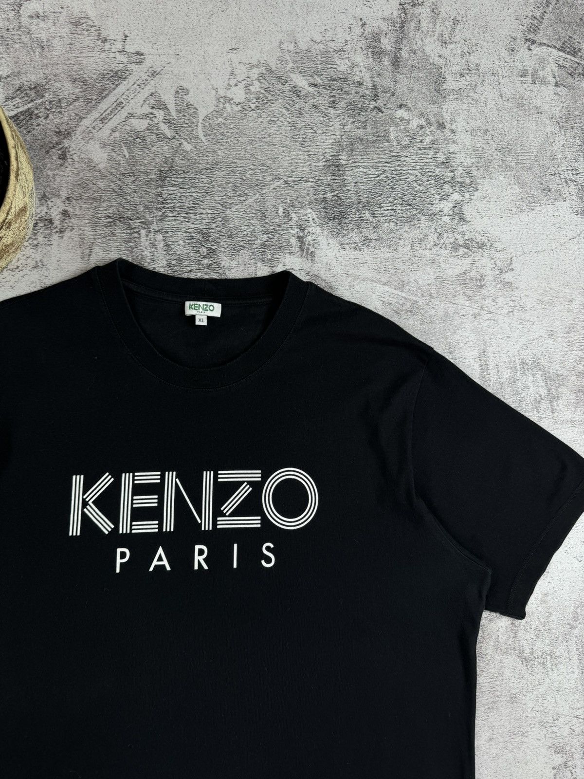 Kenzo Vintage Kenzo Paris Big Logo Luxury T Shirt Size US XL / EU 56 / 4 - 5 Thumbnail