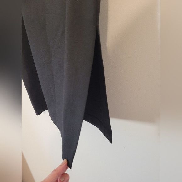 Sandro Sandro Vintage Black Pencil Orla Skirt Leather Polywool - 2 Size 26" / US 2 / IT 38 - 5 Thumbnail