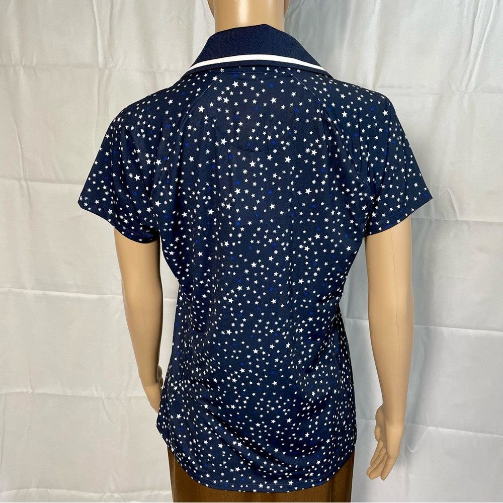 Ralph Lauren NWT New $115 RLX Ralph Lauren Navy Nigh Stars Airflow V-Nec Size M / US 6-8 / IT 42-44 - 4 Thumbnail