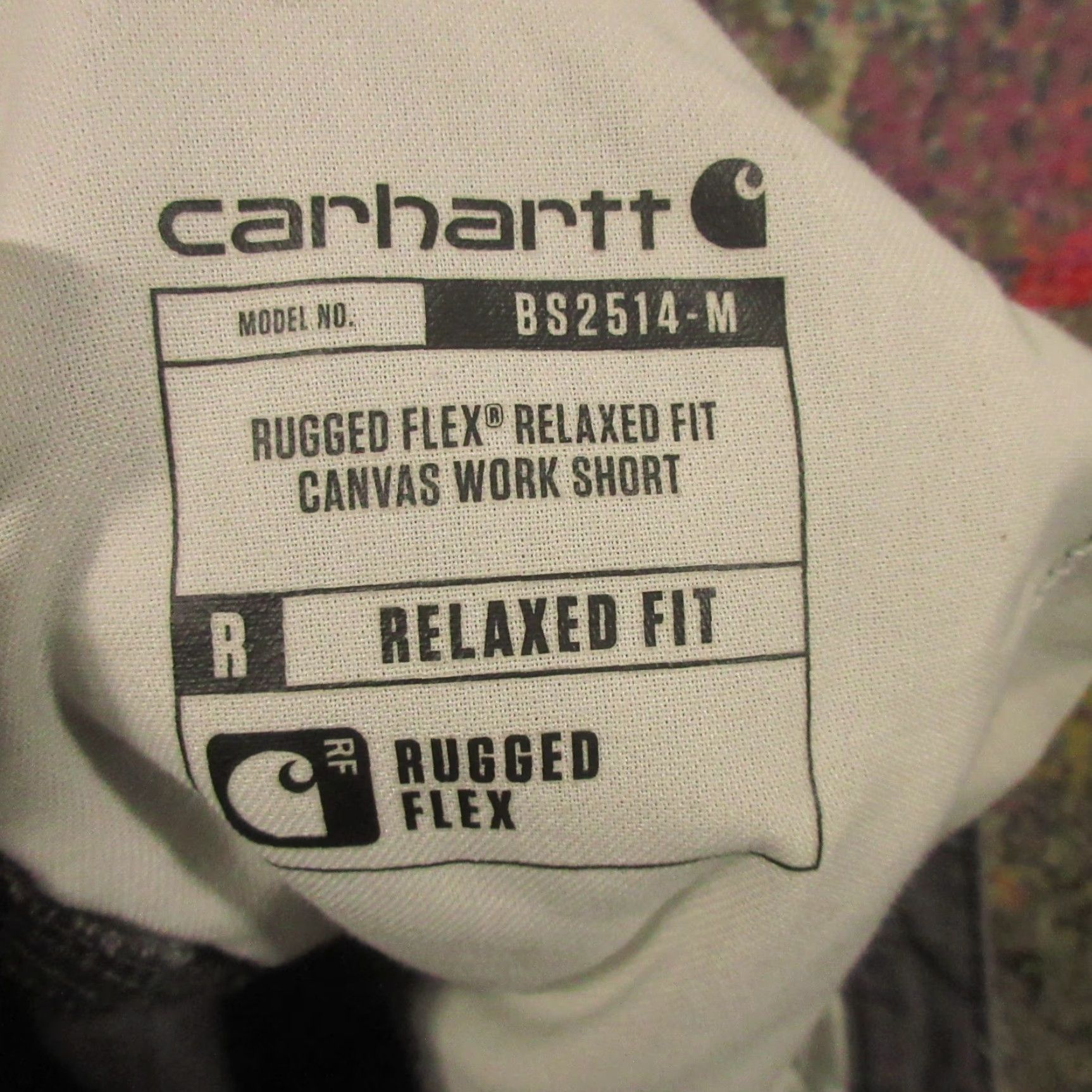 Carhartt Carhartt Shorts Cargo Work Gray 40 Mens Relaxed Canvas Rugged Flex Inseam 10in Pockets Logo Zip Easy Care Machine Washable Size US 40 / EU 56 - 3 Thumbnail