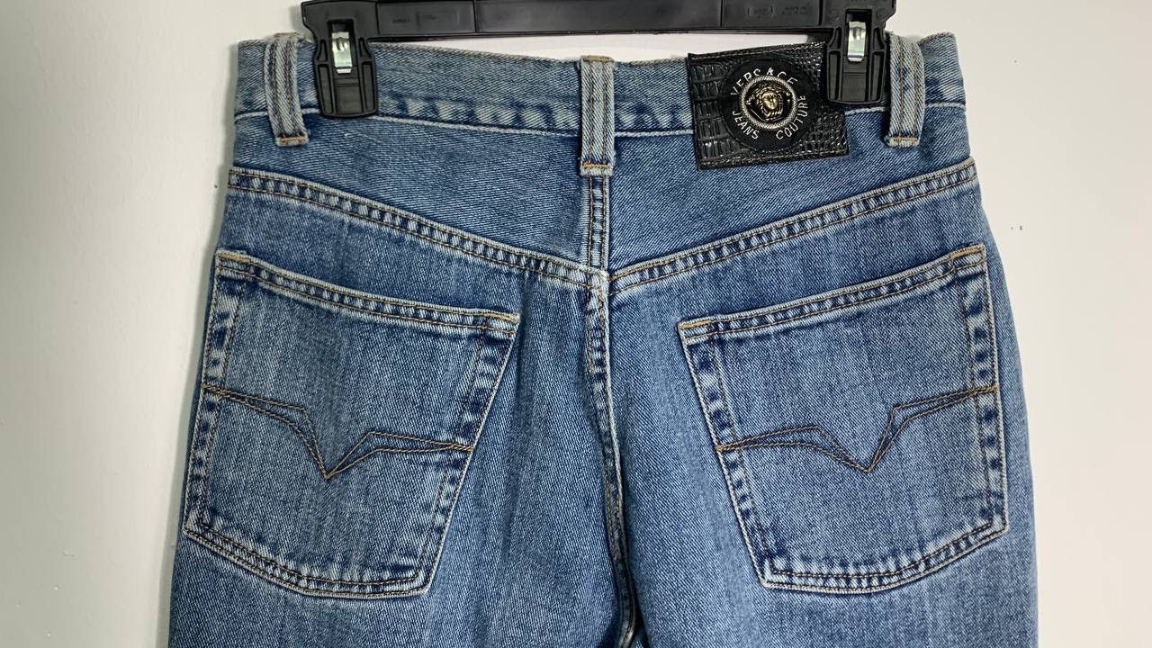 Versace VINTAGE VERSACE BAGGY JEANS 28 Size 28" / US 6 / IT 42 - 7 Thumbnail