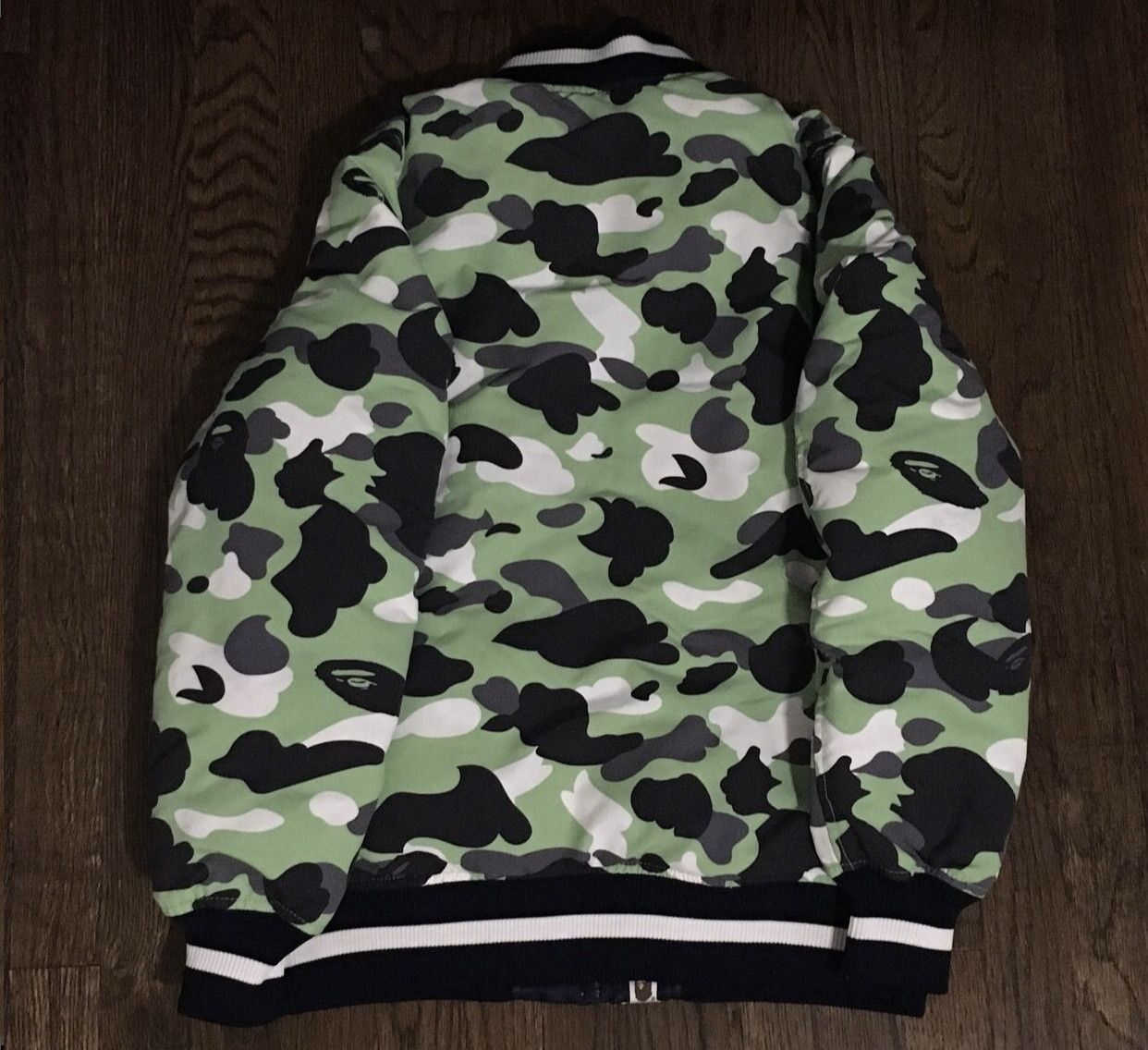 Bape Bape MA-1 reversible camo heavy bomber jacket puffer coat Size US S / EU 44-46 / 1 - 4 Thumbnail