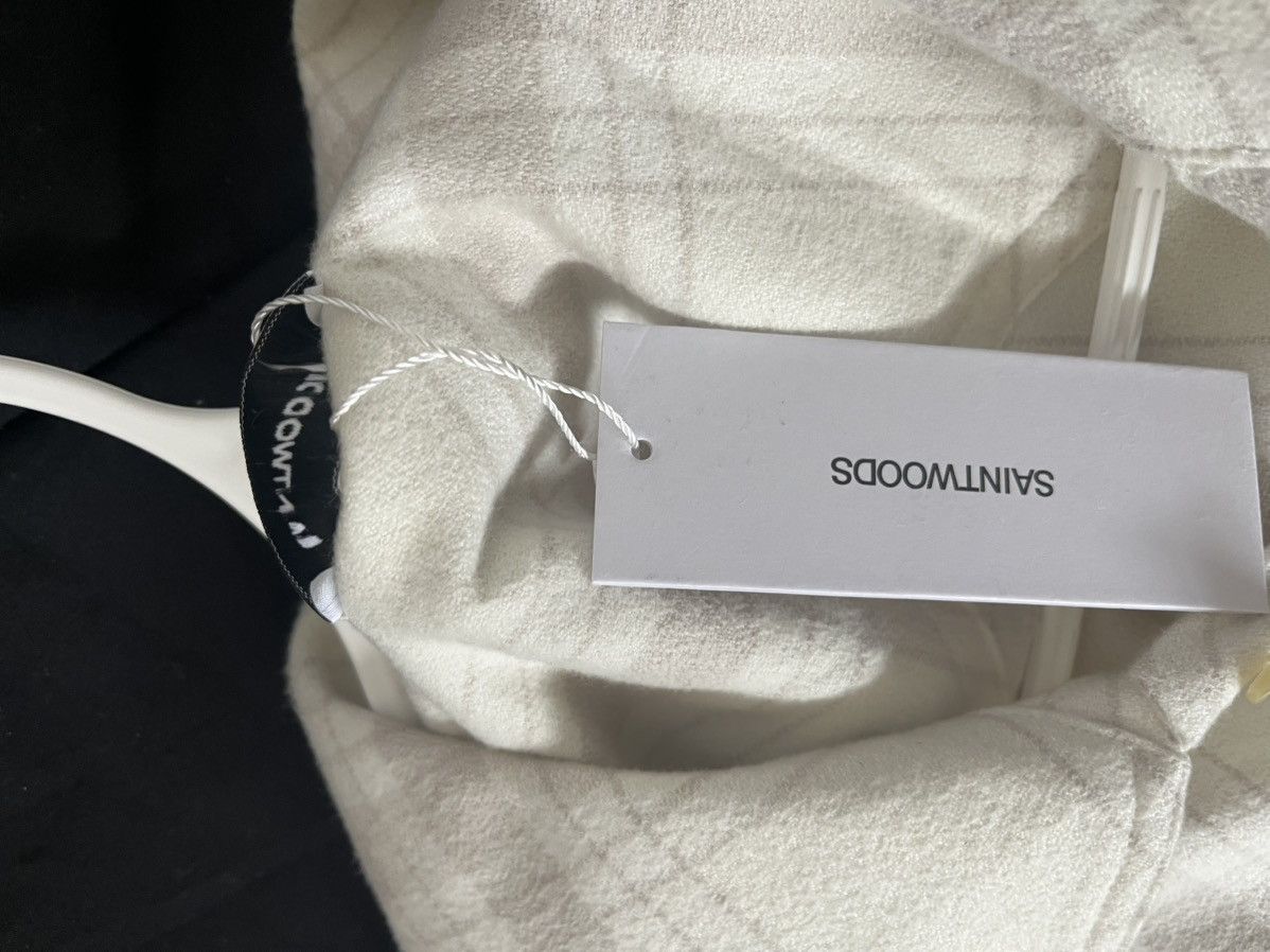 Saintwoods Saintwoods Off-White Unlined | Shirt Size: XL | Orig: $420 Size US XL / EU 56 / 4 - 8 Thumbnail