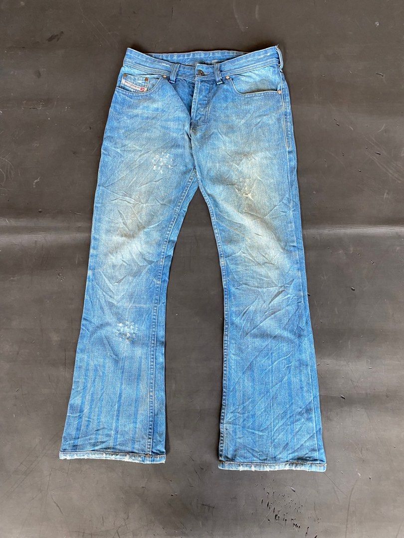 Beauty Beast × Hysteric Glamour × Japanese Brand Japanese flare distressed denim nice design Size US 30 / EU 46 - 1 Thumbnail