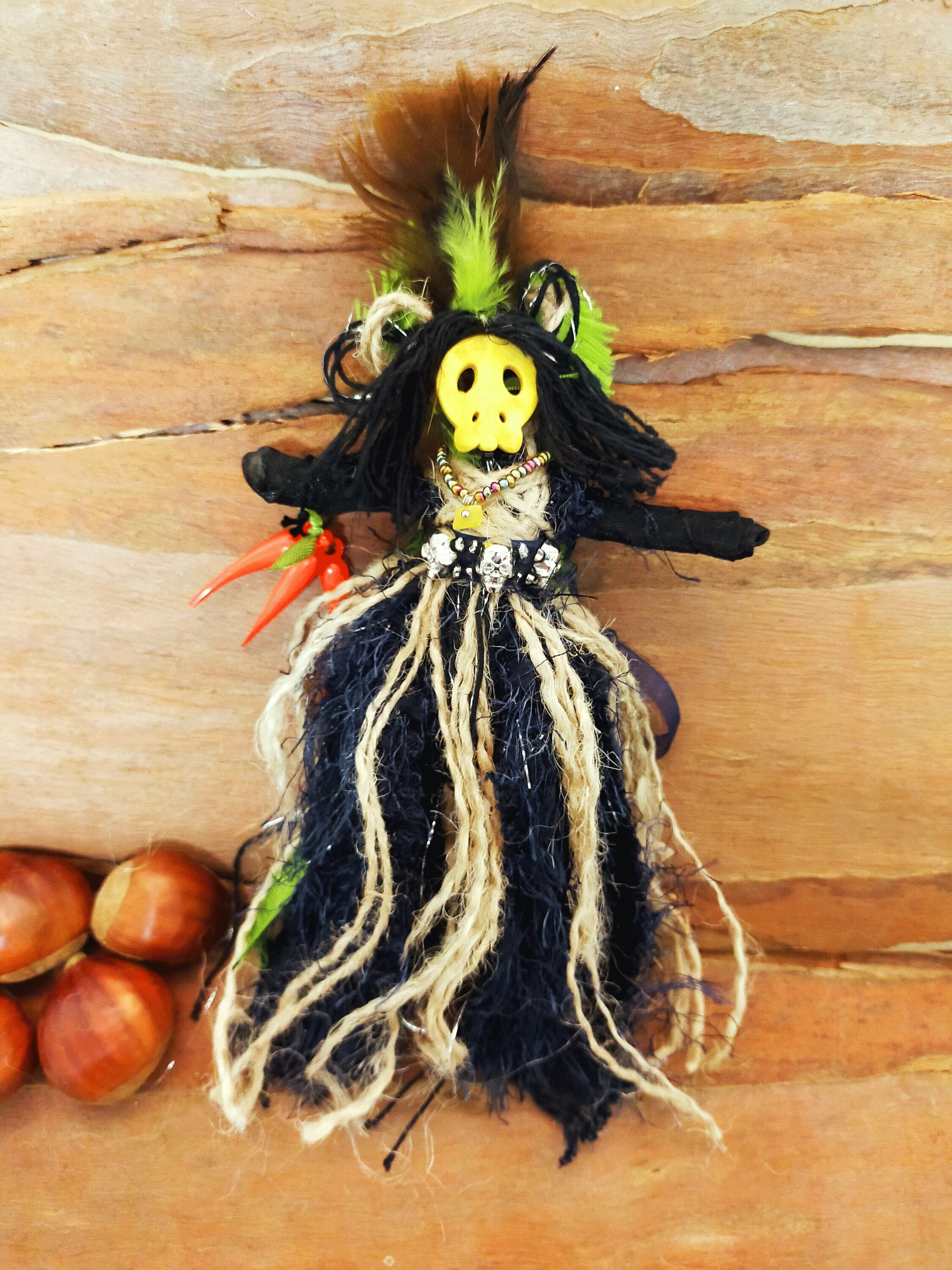 Other Voodoo Doll Luck Spirit Doll Poppet Talisman Vintage design Size ONE SIZE - 1 Thumbnail
