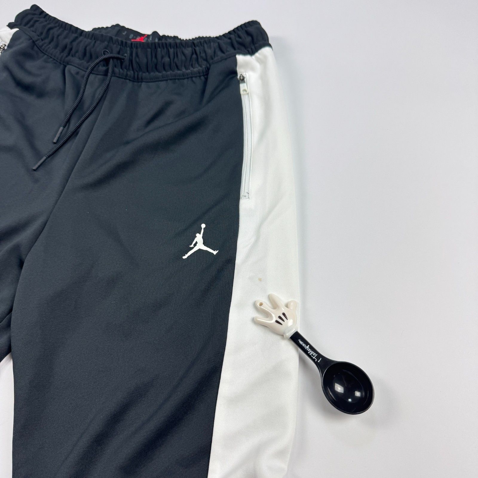 Jordan Brand Nike Jordan Jumpman Tricot Track Pants Black White M Size US 32 / EU 48 - 4 Thumbnail