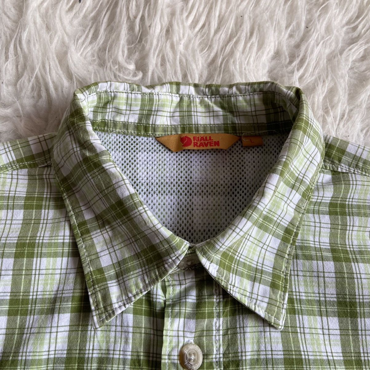 Fjallraven × Vintage 📌 Vintage Fjallraven Outdoor Plaid Pocket Shirt Size US L / EU 52-54 / 3 - 8 Thumbnail