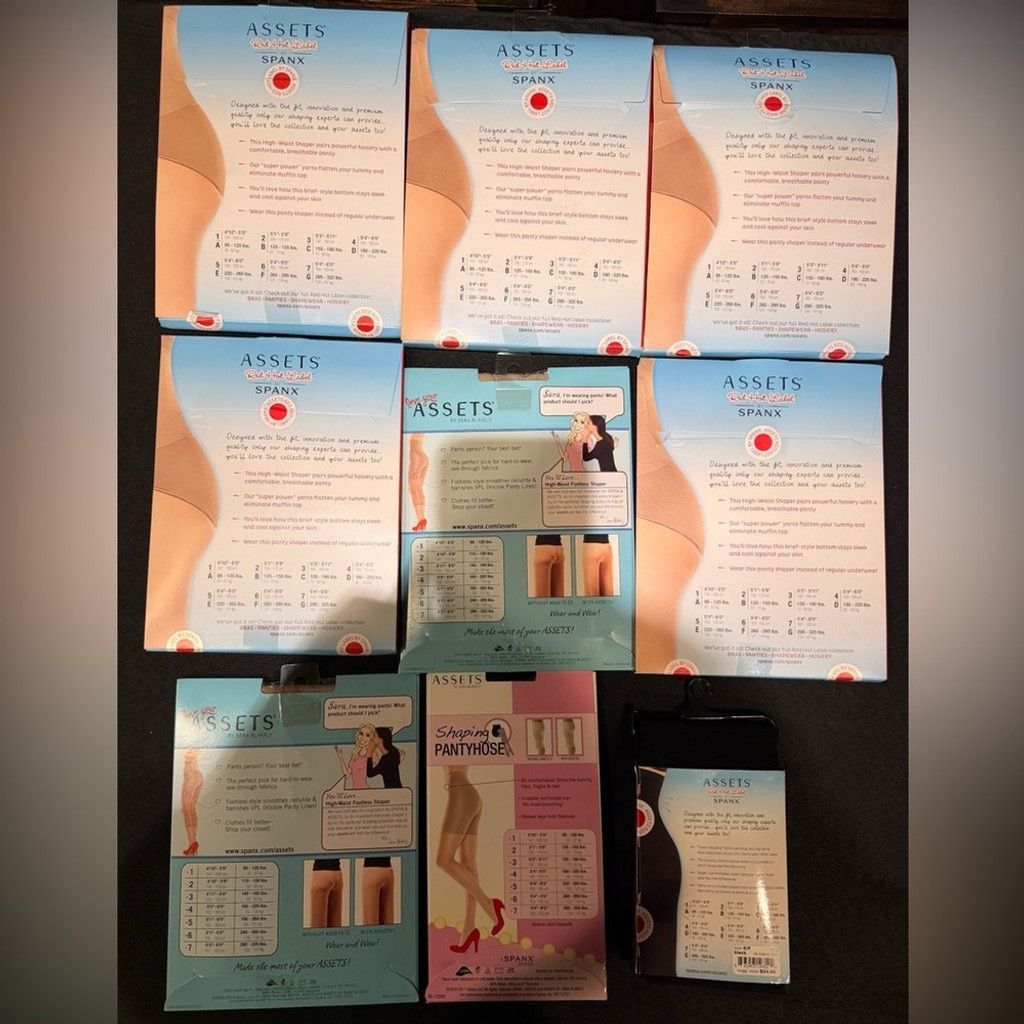 Spanx SPANX Wholesale Bundle NWTSize 6/F | 9Pieces Assorted Bundle Size ONE SIZE - 5 Thumbnail