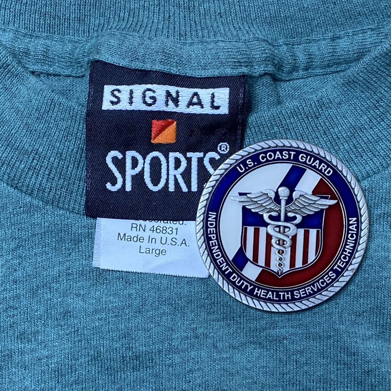 Signal Sport Vintage Alaska's Bald Eagle Green Nature Tee Size Large Size US L / EU 52-54 / 3 - 4 Thumbnail