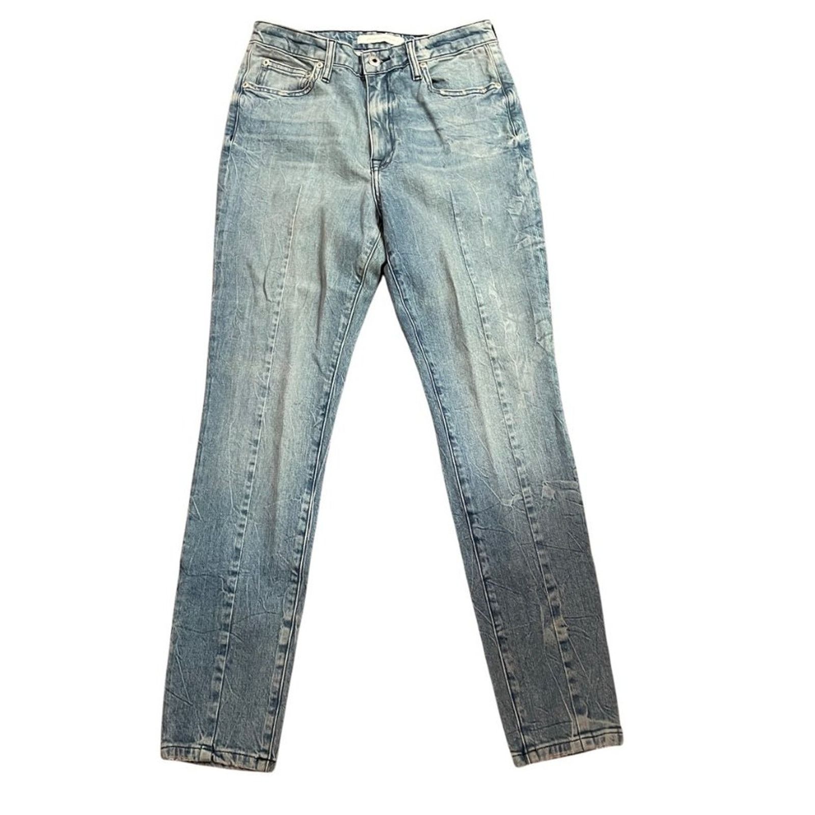 Jonathan Simkhai NEW Jonathan Simkhai Jensen Darted Jean in Blasted Size 28" / US 6 / IT 42 - 2 Thumbnail