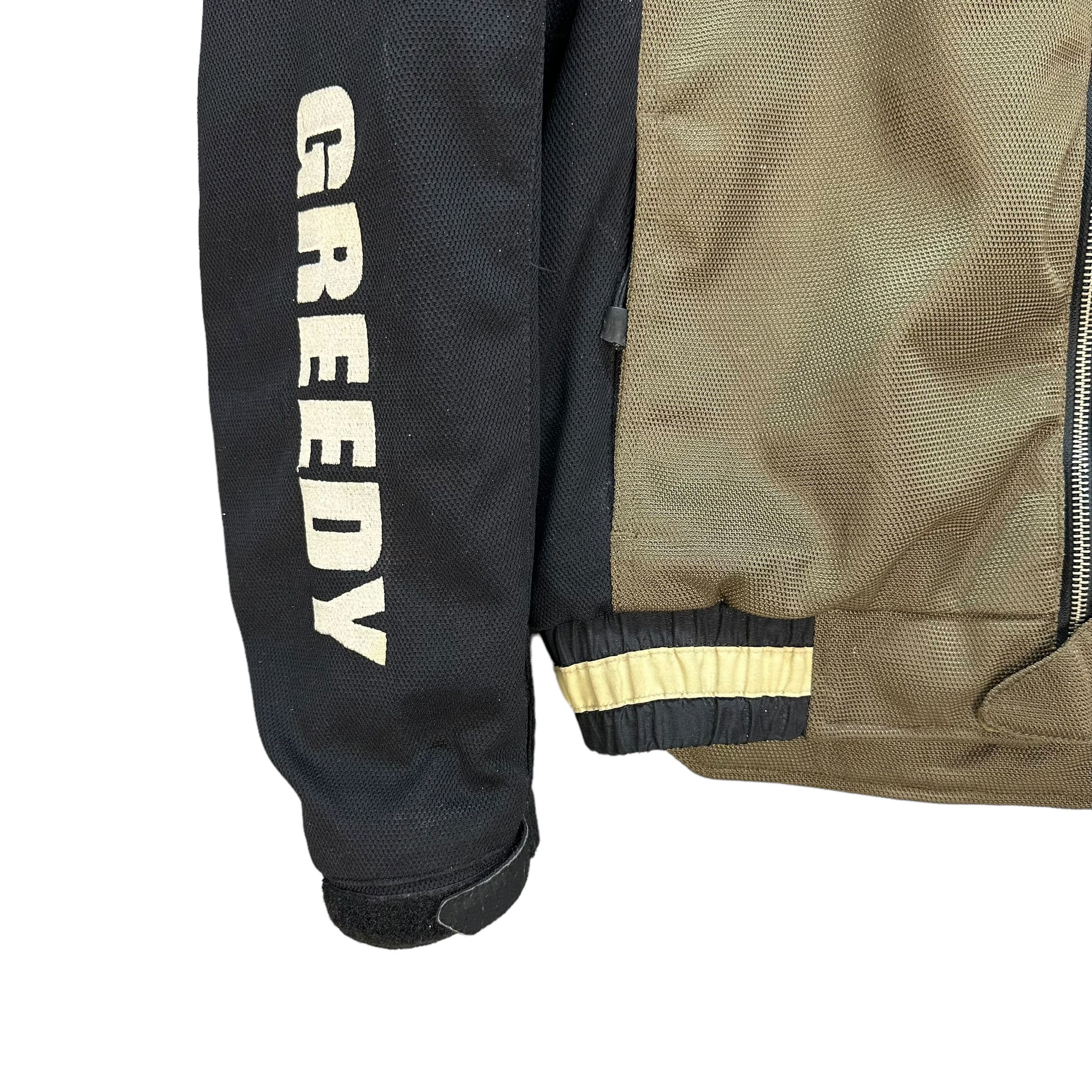 Vintage GREEDY RACING Motorcycles Jacket #A17-0413 Size US XL / EU 56 / 4 - 7 Thumbnail