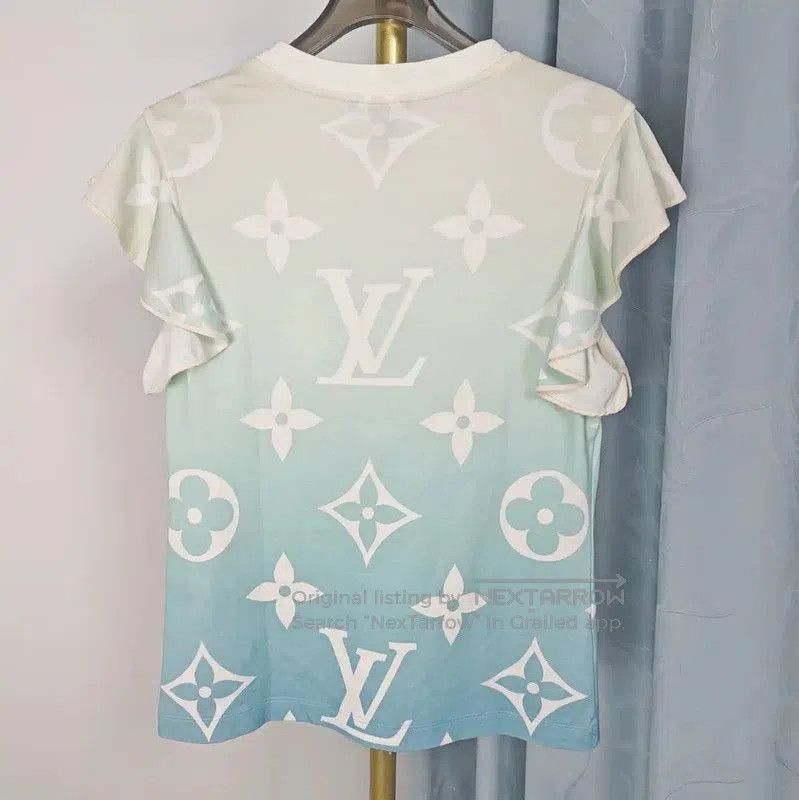 Louis Vuitton Louis Vuitton Summer Light Blue Cotton T. Size S / US 4 / IT 40 - 4 Thumbnail