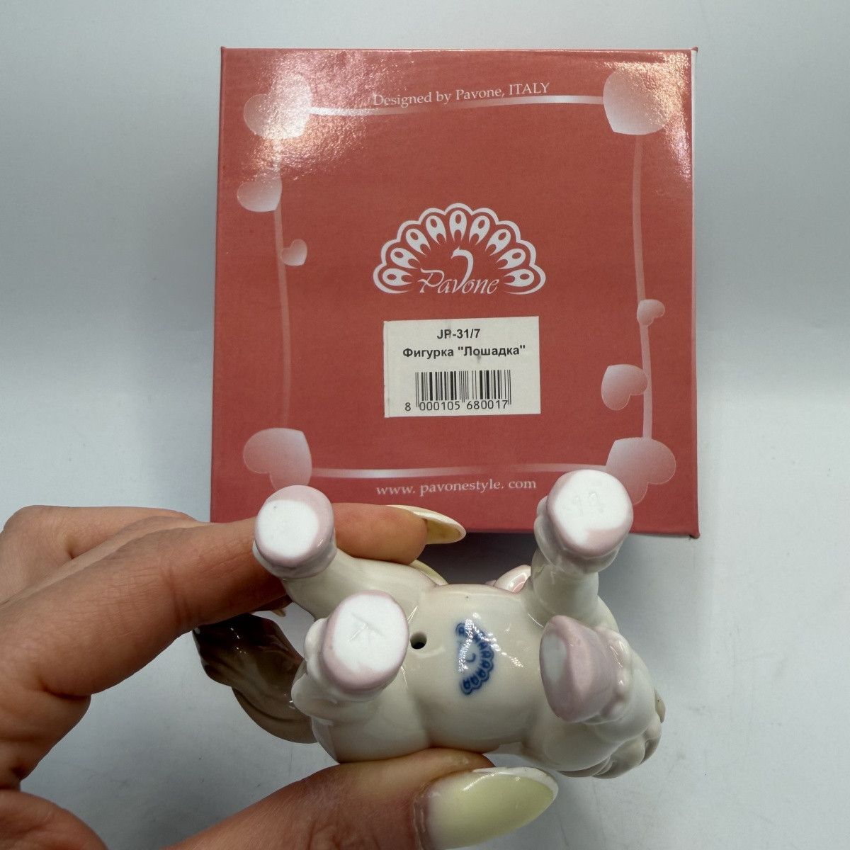 Vintage Vintage Pavone Porcelain Unicorn Figurine Italian Fantasy Size ONE SIZE - 10 Thumbnail