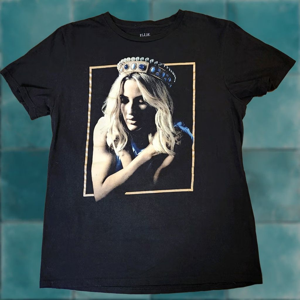 Vintage Ellie Goulding Shirt Mens M Black Womens Delirium World Tour Concert Band Size M / US 6-8 / IT 42-44 - 1 Thumbnail