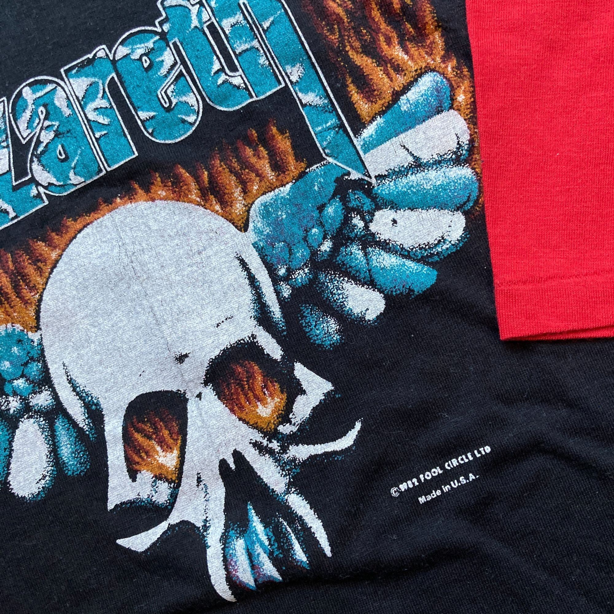 Other Nazareth 1982, Winged Skull, Raglan Shirt, Medium, Vintage 8 Size US M / EU 48-50 / 2 - 3 Thumbnail