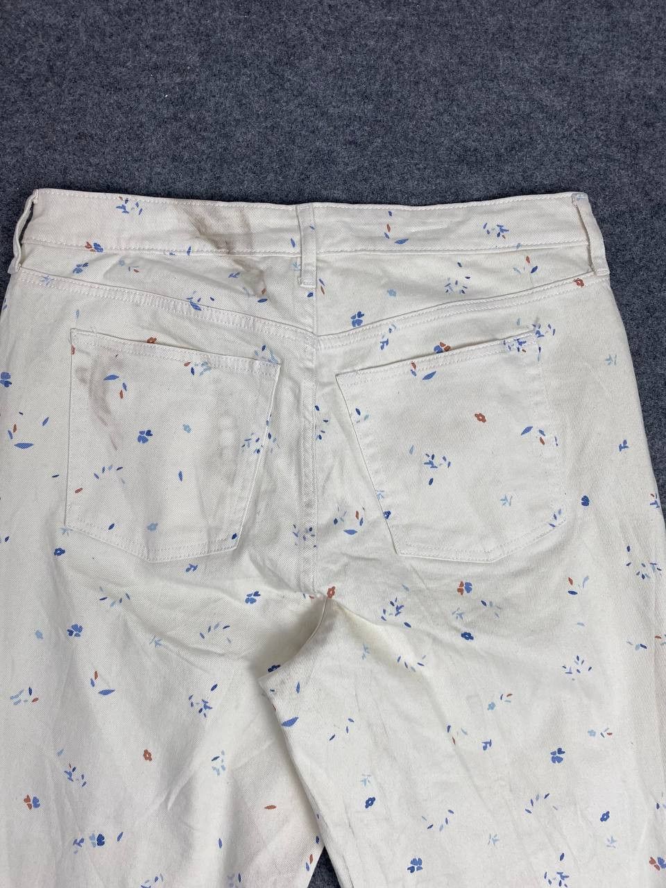 Japanese Brand vintage japanese brands 90s straight fullprint denim Size US 35 - 3 Thumbnail