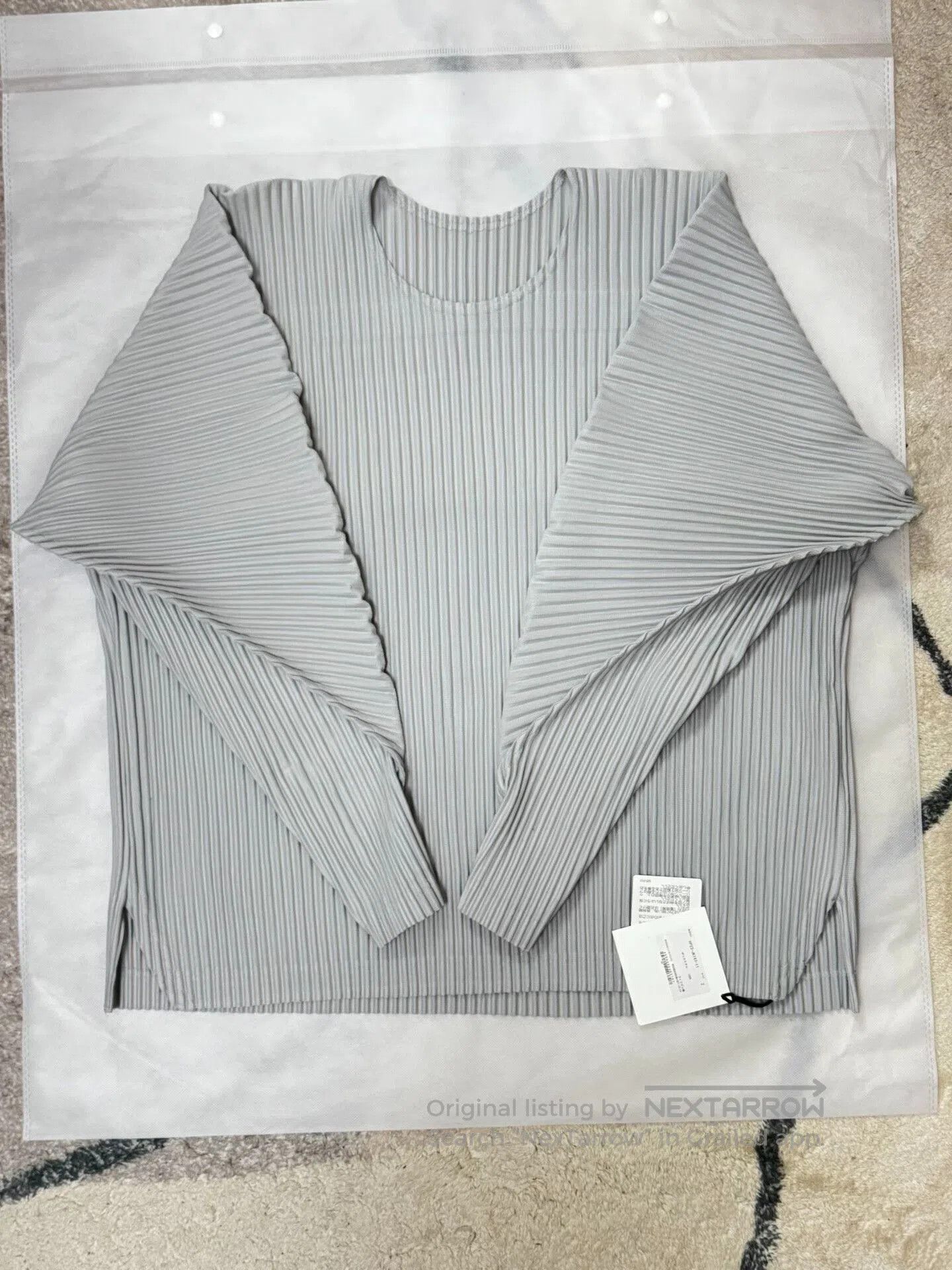 Homme Plisse Issey Miyake Issey Miyake Homme Plisse HP Long Sleeve T. Size US M / EU 48-50 / 2 - 3 Thumbnail