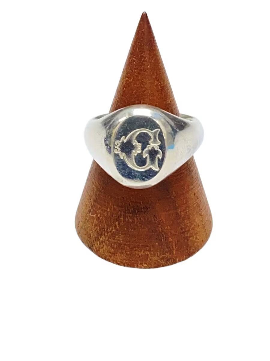 Jean Paul Gaultier G Logo Signet Ring Size ONE SIZE - 1 Thumbnail