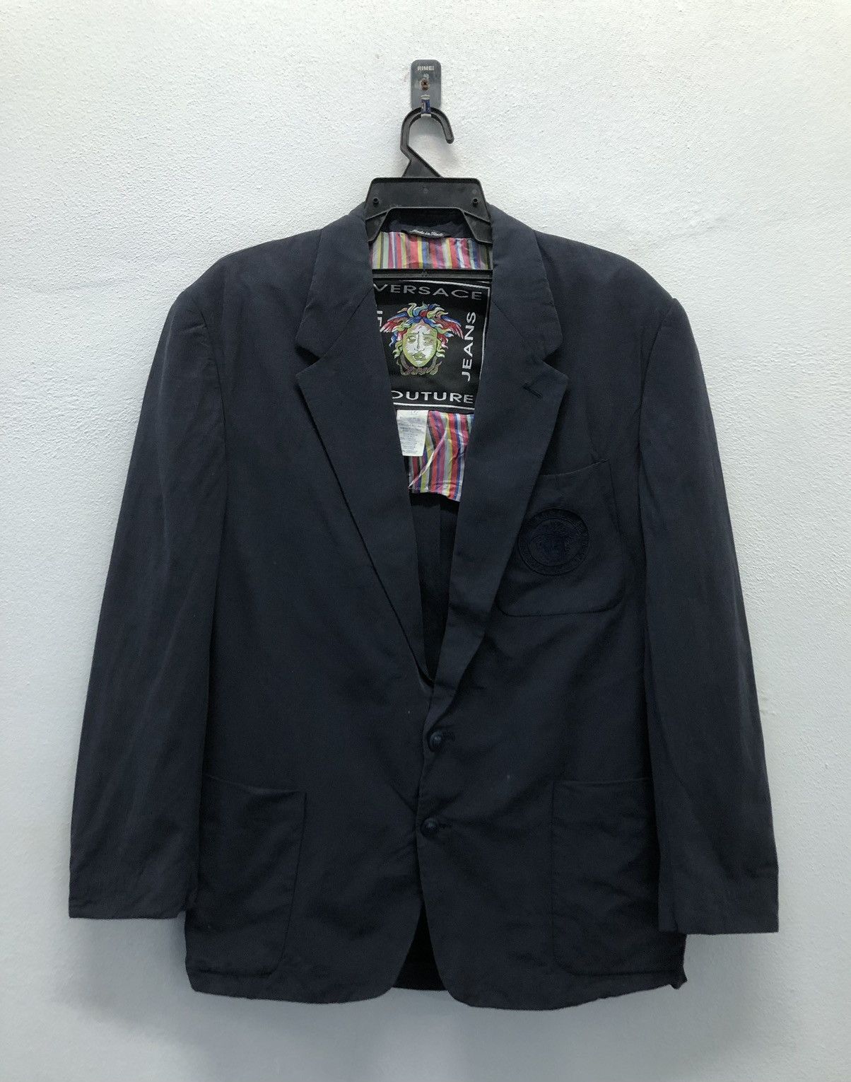 Versace Jeans Couture Vintage Versace Jeans Couture Made In Italy Blazer Size US L / EU 52-54 / 3 - 1 Thumbnail