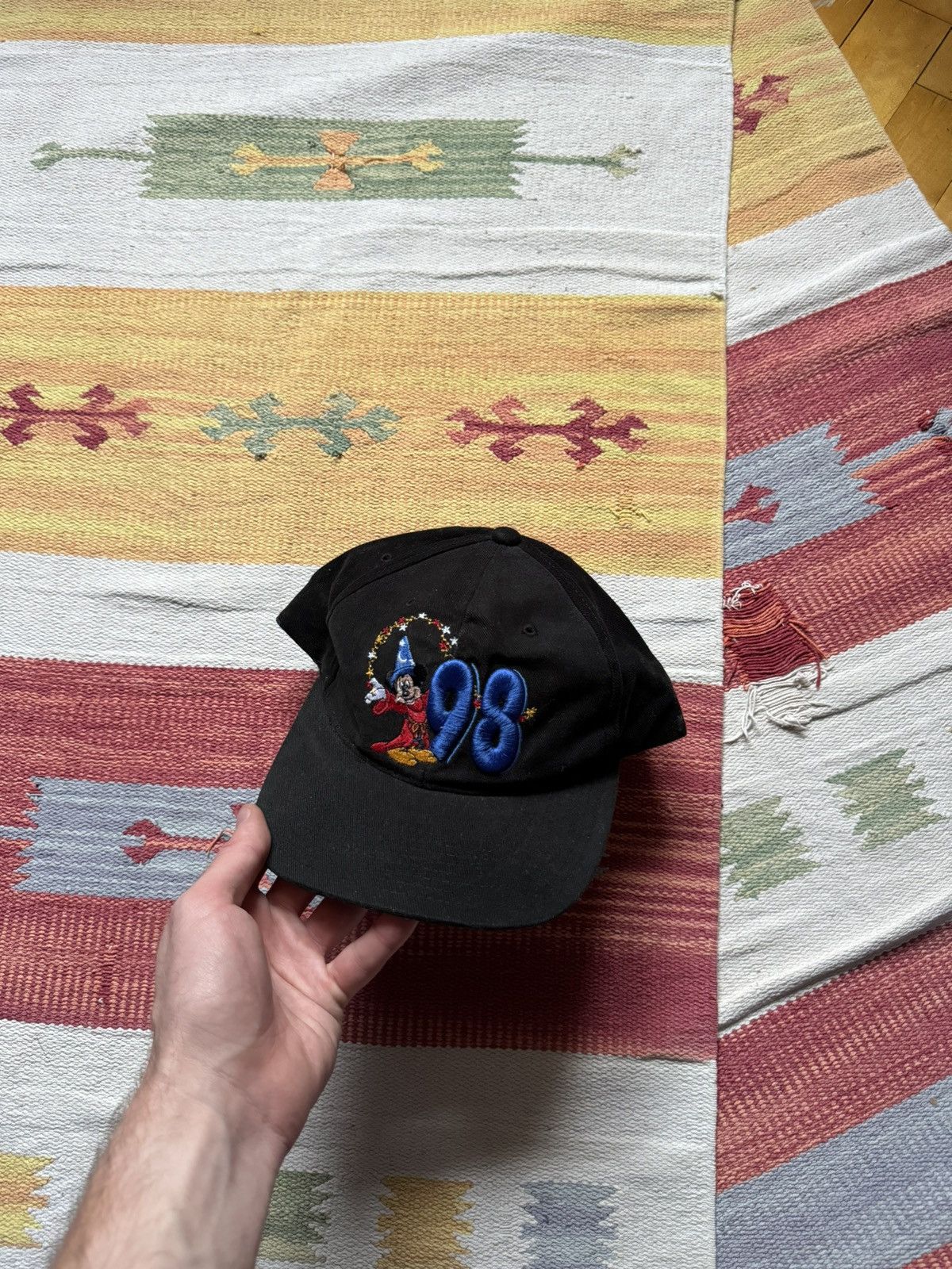 Disney Vintage 90’s 1998 Disney World Mickey Mouse Hat Size ONE SIZE - 3 Thumbnail