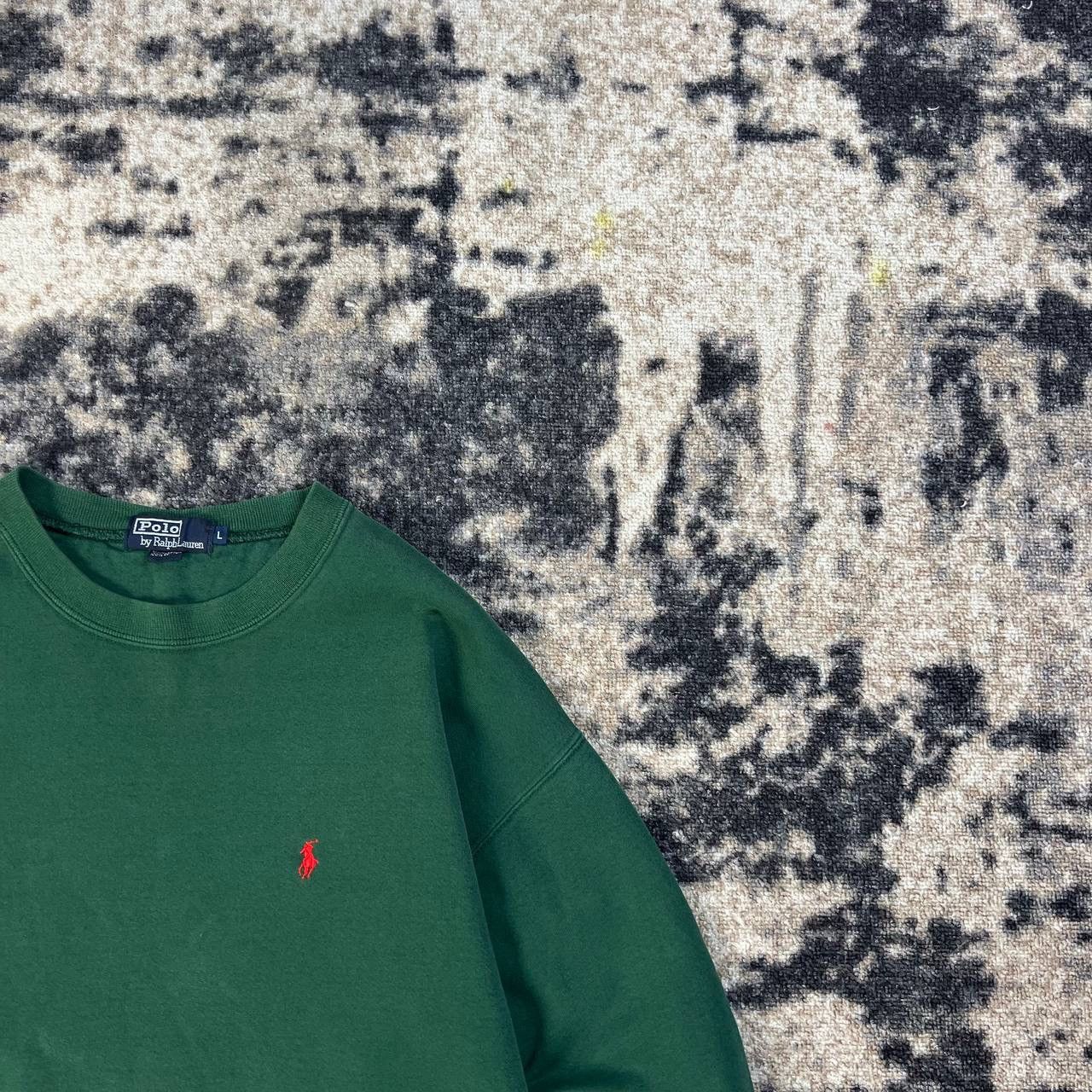 Polo Ralph Lauren Polo Ralph Lauren Made in USA Vintage 90s Sweatshirt Size US L / EU 52-54 / 3 - 2 Thumbnail