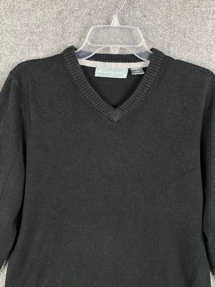 Oscar De La Renta Oscar De La Renta Sweater Men's Large Pullover V-Neck L Size US L / EU 52-54 / 3 - 2 Thumbnail