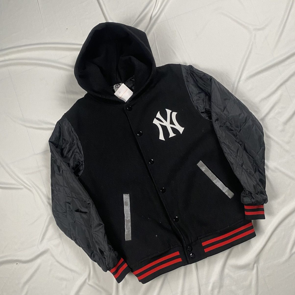 Majestic Vintage y2k Majesti New York Varsity Wool Jacket Size US M / EU 48-50 / 2 - 5 Thumbnail