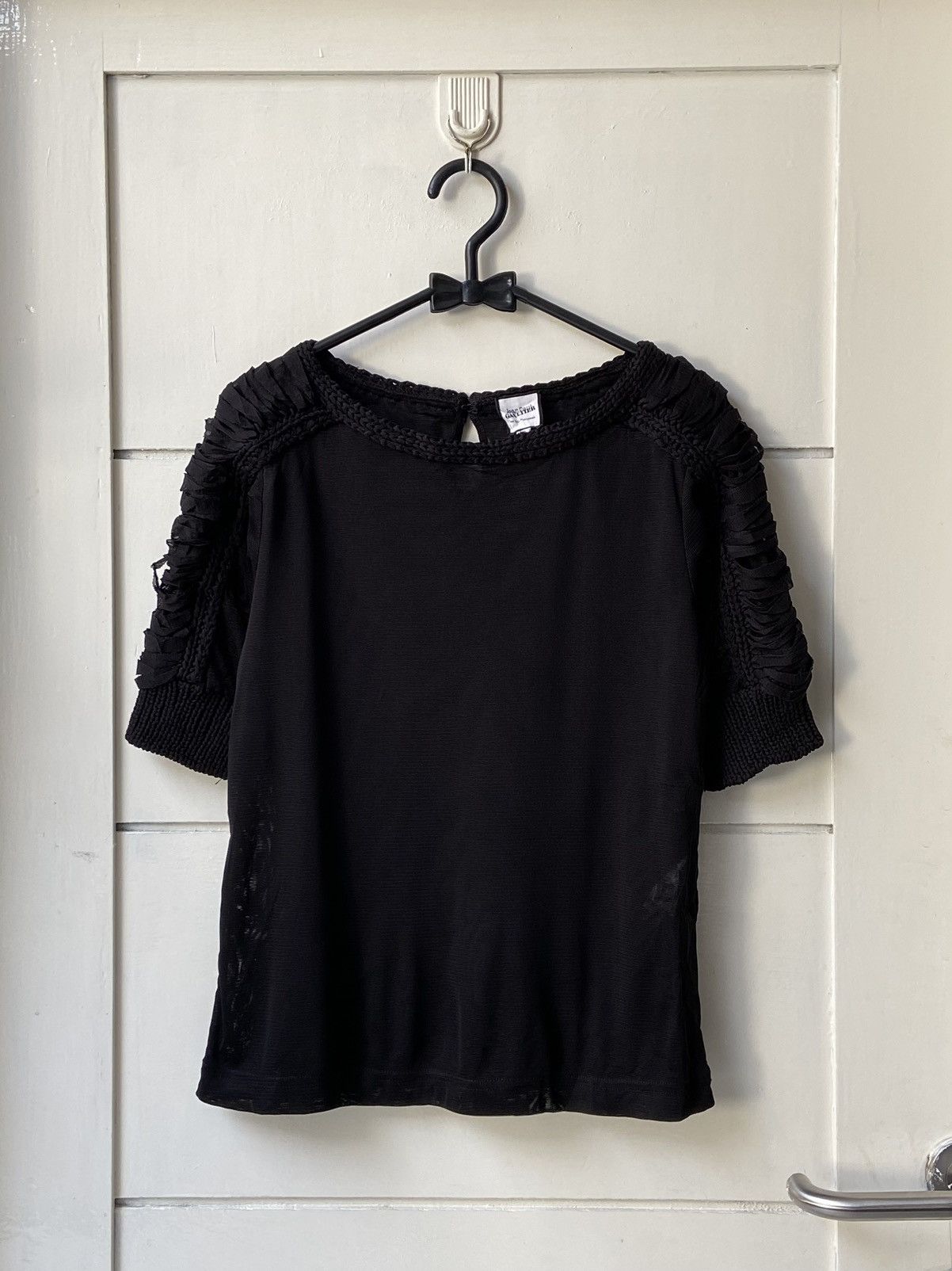 JEAN PAUL GAULTIER Black T-shirt