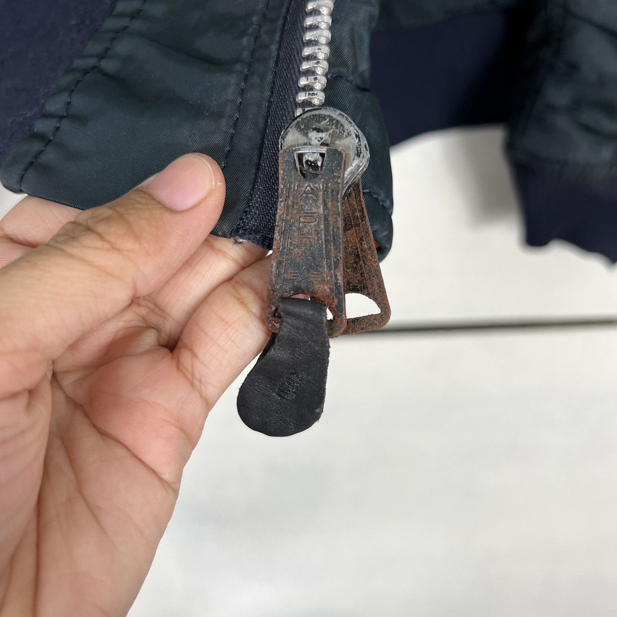 Alpha Industries 🔥 VINTAGE MA-1 ALPHA INDUSTRIES BOMBER JACKET MADE IN USA Size US L / EU 52-54 / 3 - 17 Thumbnail