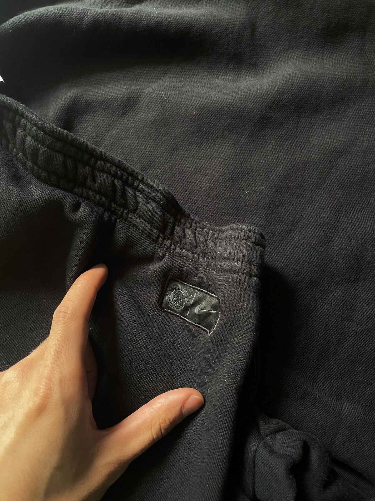 Nike Vintage Y2K Baggy Nike Sweatpants Black chelsea Size US 38 / EU 54 - 5 Thumbnail