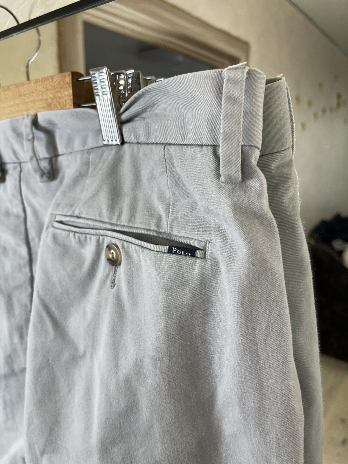 Polo Ralph Lauren Polo Ralph Lauren Stretch Classic Fit Chinos 7oz Twill Grey Size US 36 / EU 52 - 7 Thumbnail